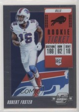 2018 Panini Contenders Optic Rookie Ticket Robert Foster #98 7l6