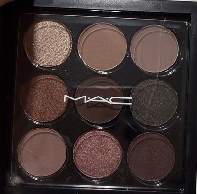 MAC Eye Shadow X 9 Palette - BURGUNDY TIMES NINE  - .2oz / 5.85g New In Box 