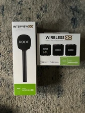 RØDE Wireless Go 3 Microphone With Interview Go GREEN