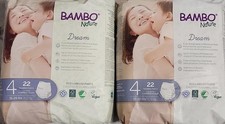 44 Count Bambo Nature Premium Eco-Friendly Training Pants, Size 4 15-31 Lbs 