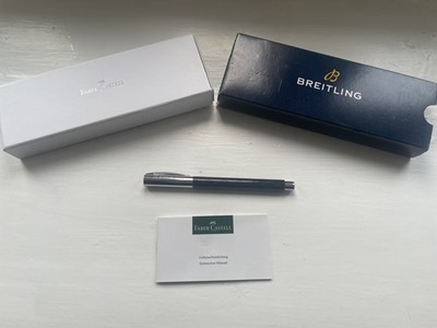 BREITLING Tintenroller mit Faber-Castell Logo, Box & Booklet