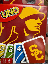 Mattel UNO Classic Card Game USC University of Southern California Trojans NEW