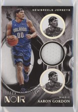 2020-21 Panini Noir Newsreels Jerseys 21/75 Aaron Gordon #NRJ-AAG s3g