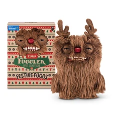 Fuggler FESTIVE FUGGS REINDEER Funny Ugly Monsters Plush NEW IN HAND 2025