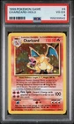 👀   1999 POKEMON GAME  #4  CHARIZARD-HOLO  PSA 4   👀  Best 4 you'll ever see!!