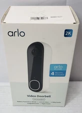 Arlo Video Doorbell 2K 2nd Gen *New, Sealed