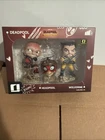 Iron Studios Deadpool & Wolverine- Deadpool, Wolverine & Headpool MiniCO Set