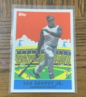 Topps 2007 Ken Griffey Jr FF3 Cincinnati Reds Flashback Fridays MLB Card