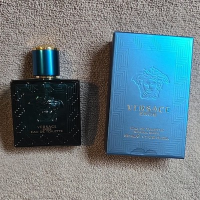 Versace Eros Eau de Toilette Spray 1.7 US fl oz Regular Size