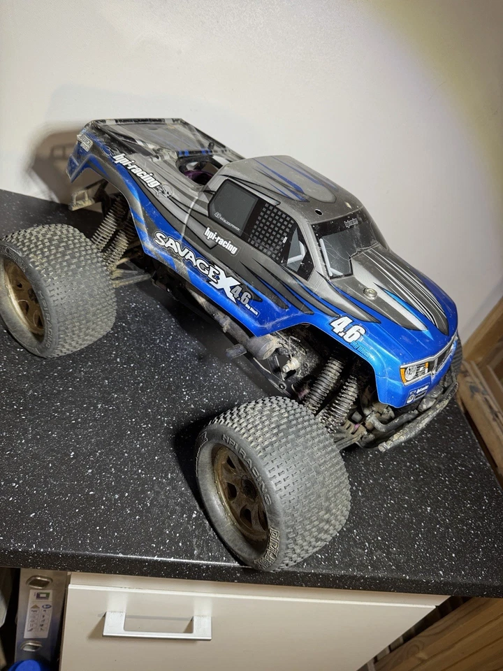 HPI Savage X 4.6 1:8 Nitro Monster Truck mit Rückwärtsgang - Bild 3 von 4