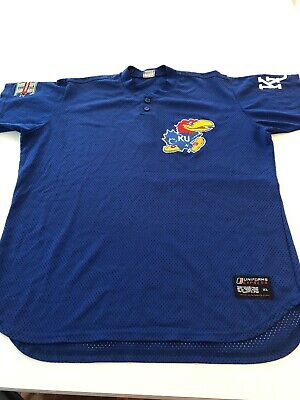 Game Worn Used Kansas Jayhawks Ku Baseball Jersey Xl 1 Ebay Game Worn Used Kansas Jayhawks Ku Baseball Jersey Xl 1 Ebay