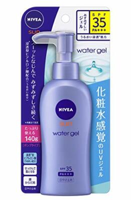 NIVEA SUN KAO Japan SUNSCREEN Protect Water Gel 140g SPF35/PA+++ japan