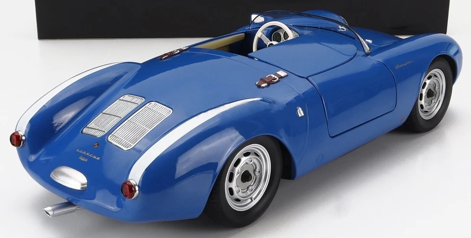 Porsche Race Car1:12Le Mans Racing Custom Built24Metal Body18Model Carousel BLUE - Image 4 of 4