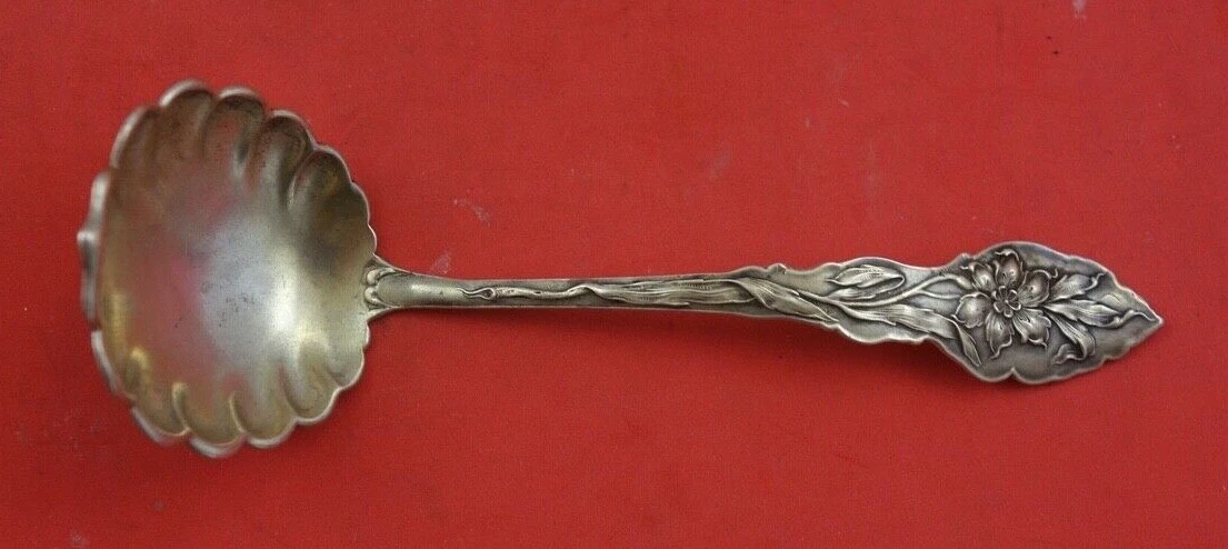 Narcissus by Unger Sterling Silver Sauce Ladle 5 3/4" Flatware Heirloom