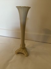 Vintage Lenox Fine China Footed Bud Vase Tivoli 7.5" Tall, Made in USA