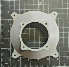 120mm to 60mm Fan Adapter Flow Converter PC Mod Custom Panel Hose Mount Flange