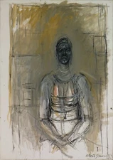 Alberto Giacometti : Caroline : Archival Art Print