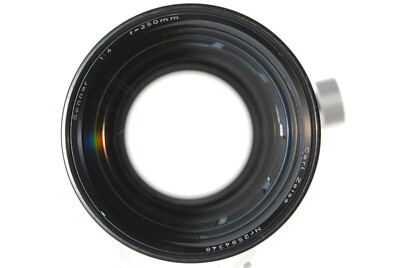 AB Exc+] Carl Zeiss Sonnar 250mm f/4 Lens for Contarex w/ Caps