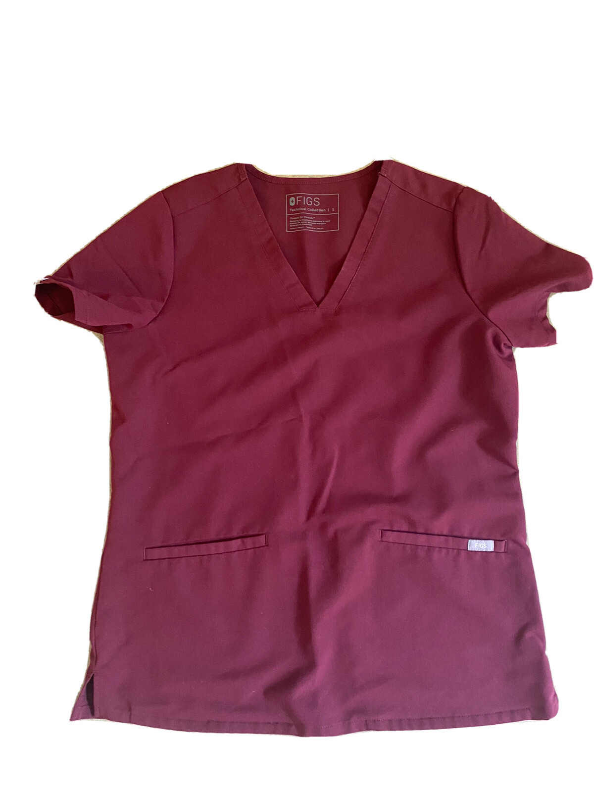 Limited Edition Color: Maroon FIGS scrubs women image 3