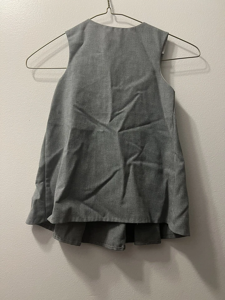 Vestido de Navidad Good Lad Niñas Talla 3t Gris De Colección Hecho en EE. UU. Foto 3 de 3