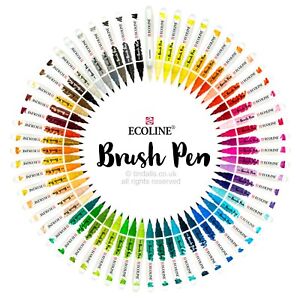 Ecoline Brush Pen Color Chart