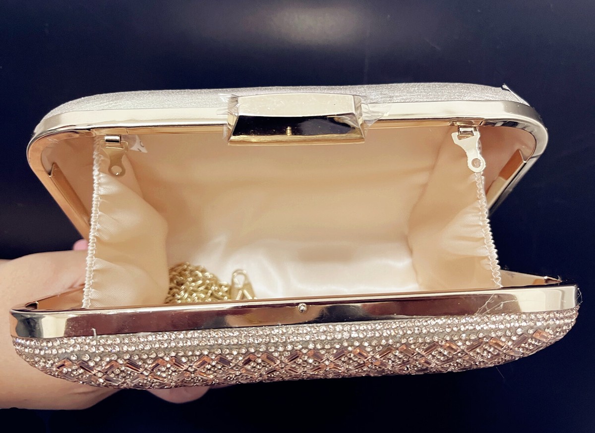 BBTT.ful Sparkling Rhinestone Evening Purse - Crossbody Clutch For Wedding, Prom, Party