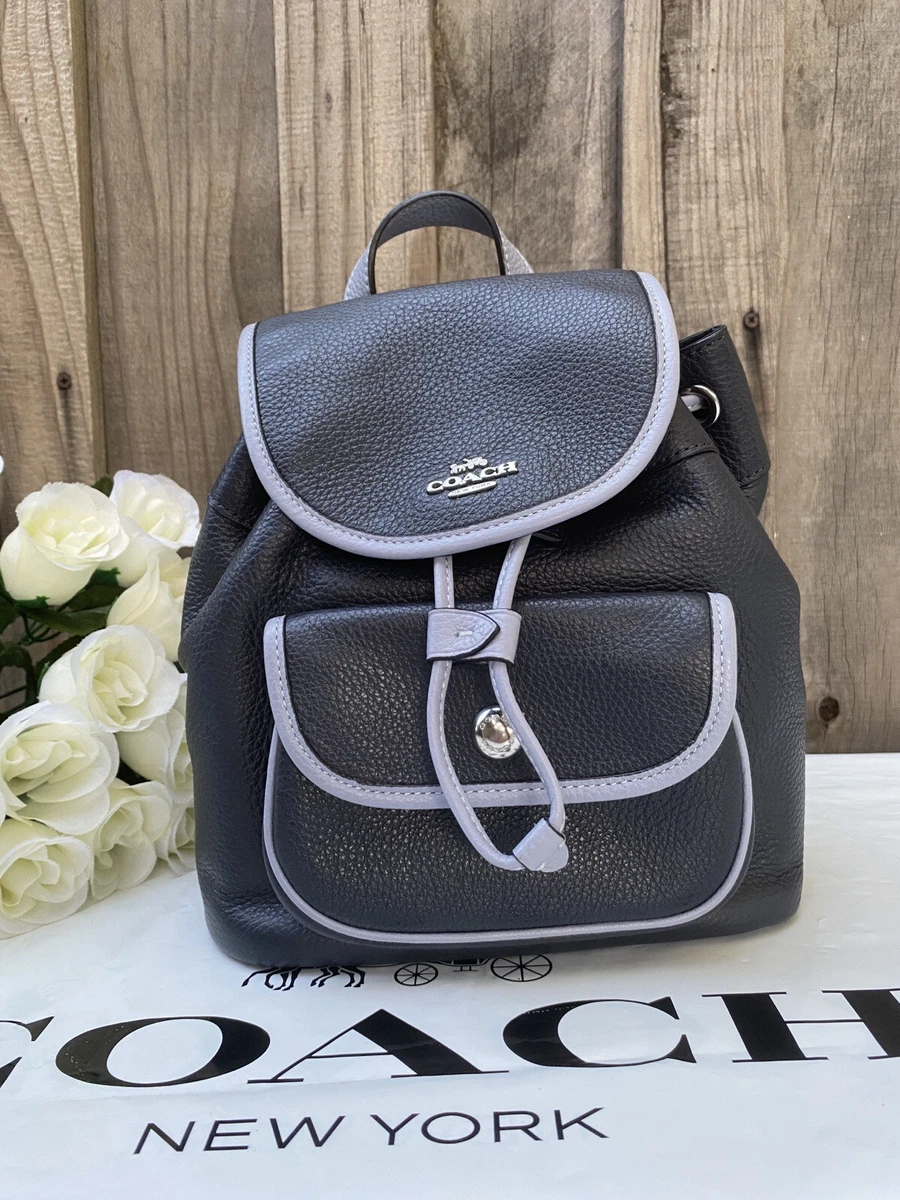 Coach pennie backpack black Clearance