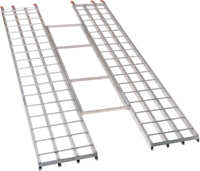 Moose Racing Tri-Fold Aluminum Ramp 46in x 85in MUDRAMP4685