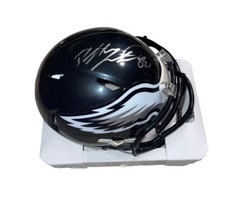Dallas Goedert Signed Mini Helmet Philadelphia Eagles Autograph Auto NFL