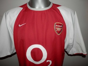 arsenal jersey 2002