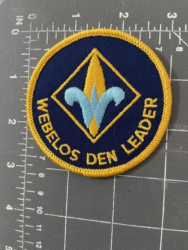 Webelos Den Leader Patch BSA Boy Scouts 
