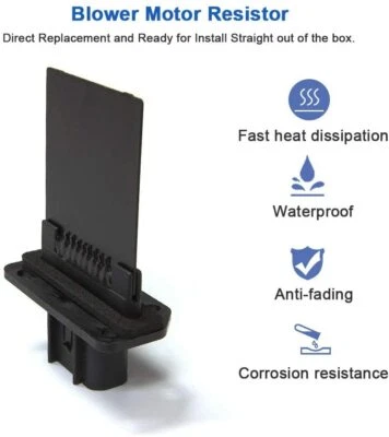 HVAC Blower Motor Resistor For 2004-2014 Ford F-Series Super Duty – 4-Blade Terminal
