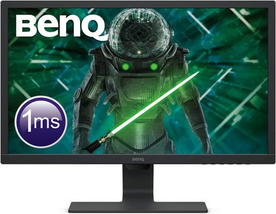 BenQ GL2480 60,96 cm (24 Zoll) Gaming Monitor (Full HD, 1 ms, HDMI, DVI) Schwarz