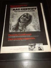 Ray Conniff Turn Around Look At Me Rare Original Promo Poster Ad Framed!
