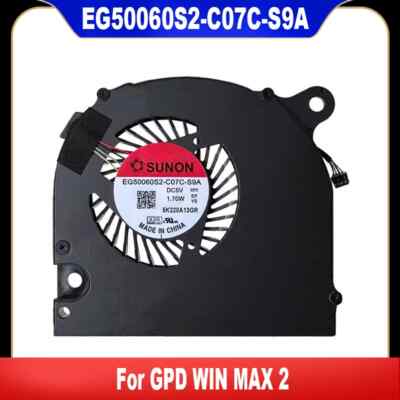 New For GPD WIN MAX 2 Laptop Cooling Fan DC5V 1.70W 4Pin EG50060S2-C07C-S9A