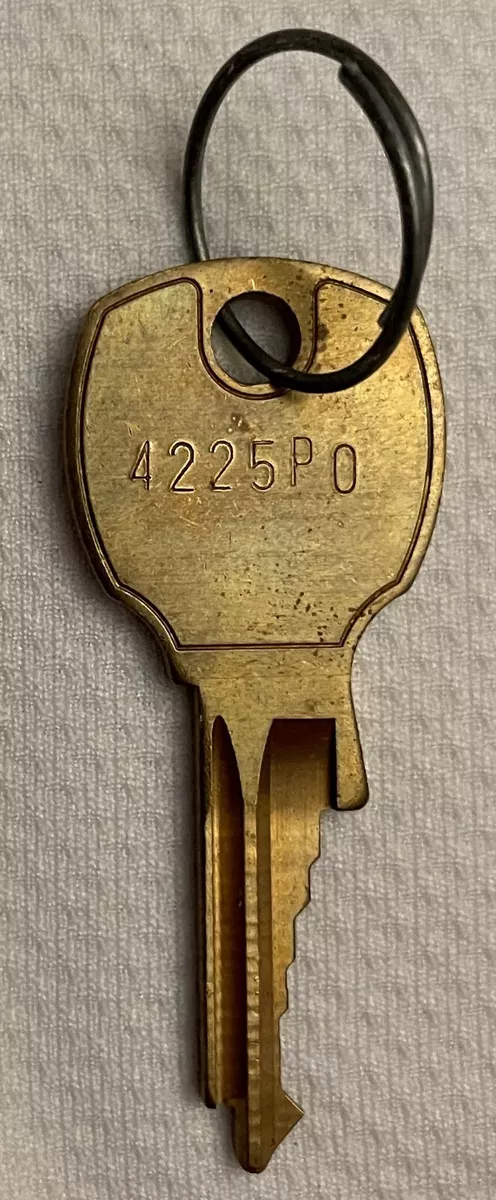 One New National Cabinet Lock USPS Mailbox Key - key code 4225PO