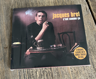 JACQUES BREL - C'EST COMME CA - 37 TRACKS ON 2CD's - BRAND NEW