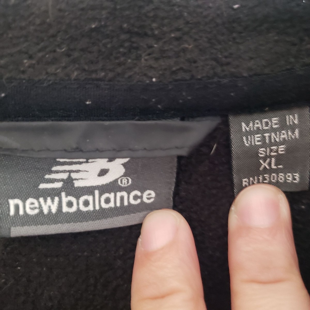 New Balance Quilted Jacket Womens XL Black Packable