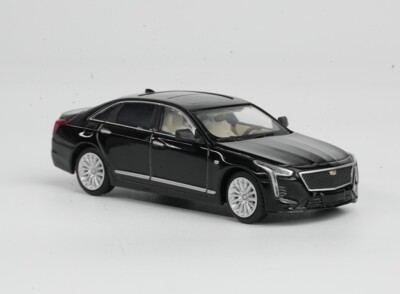 ED Masdi 1:64 Black CT6 Sedan Sports Model Diecast Collect Car