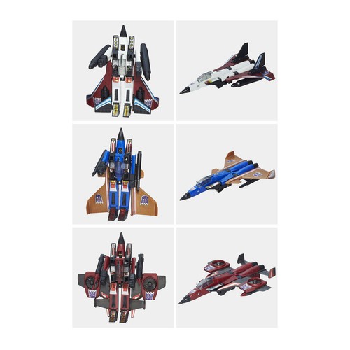 Set Of 3 figure Hasbro G1 SEEKER SQUADRON Dirge Ramjet Thrust - Picture 10 of 10