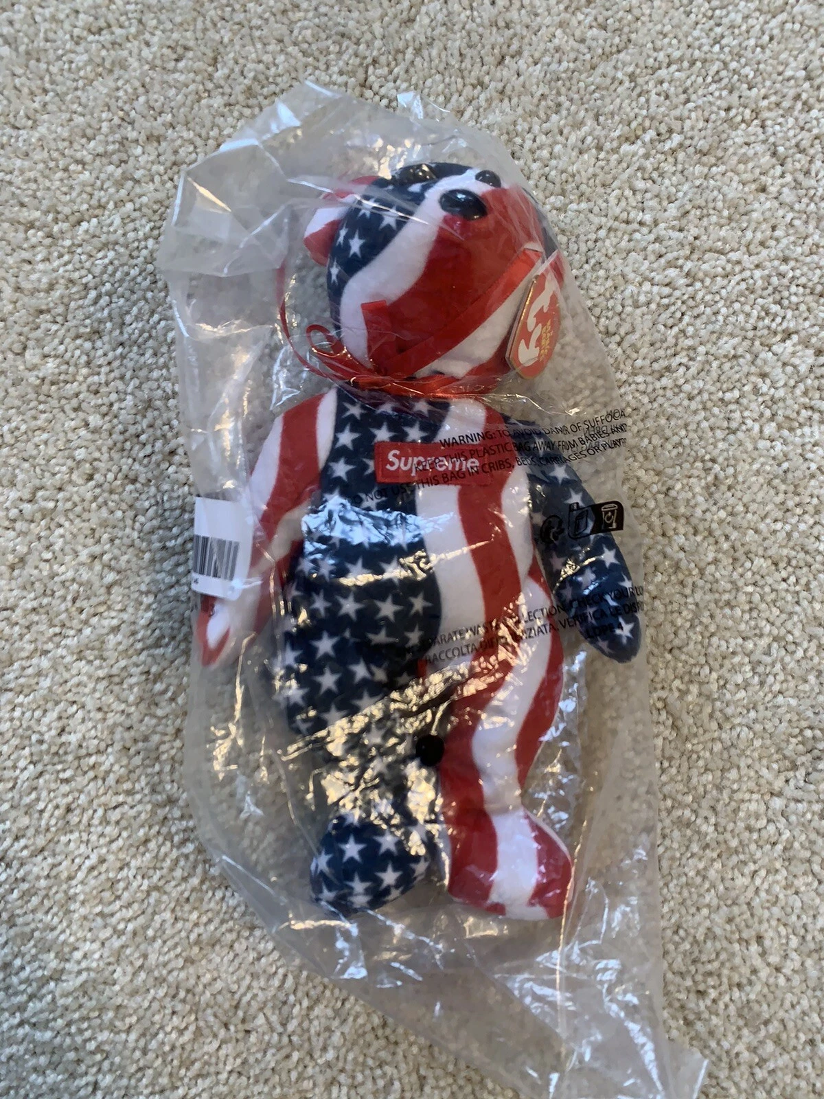 Supreme ty Beanie Baby