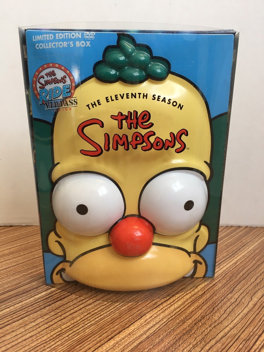 Simpsons Complete Eleventh Season 11 Collector's Edition 4 DVD Set