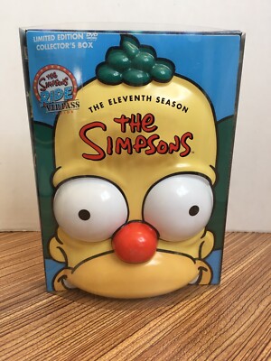 Simpsons Complete Eleventh Season 11 Collector's Edition 4 DVD Set