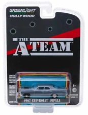 Greenlight 44830D 1967 Chevrolet Impala Sedan The A-Team Diecast Model Car 1/64