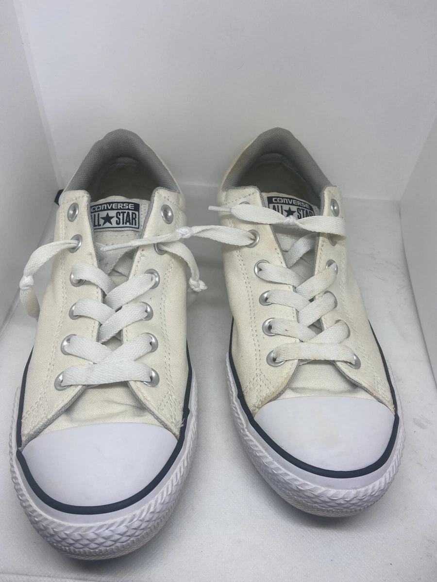 kanker Rot Anemoon vis Converse CTAS Street Slip White/Ash/White US6 Junior 7.5 Womens 656069F |  eBay