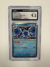CRABOMINABLE STAFF Promo Pokemon Card - Stellar Crown Promo SVP134 NM/M CGC 9.5