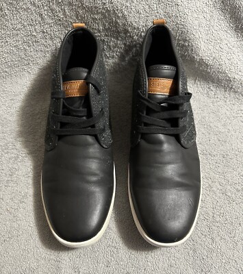 Steve Madden Shoes Men Size 10 Color Black A Little Scuff On Left Toe Of  Shoe