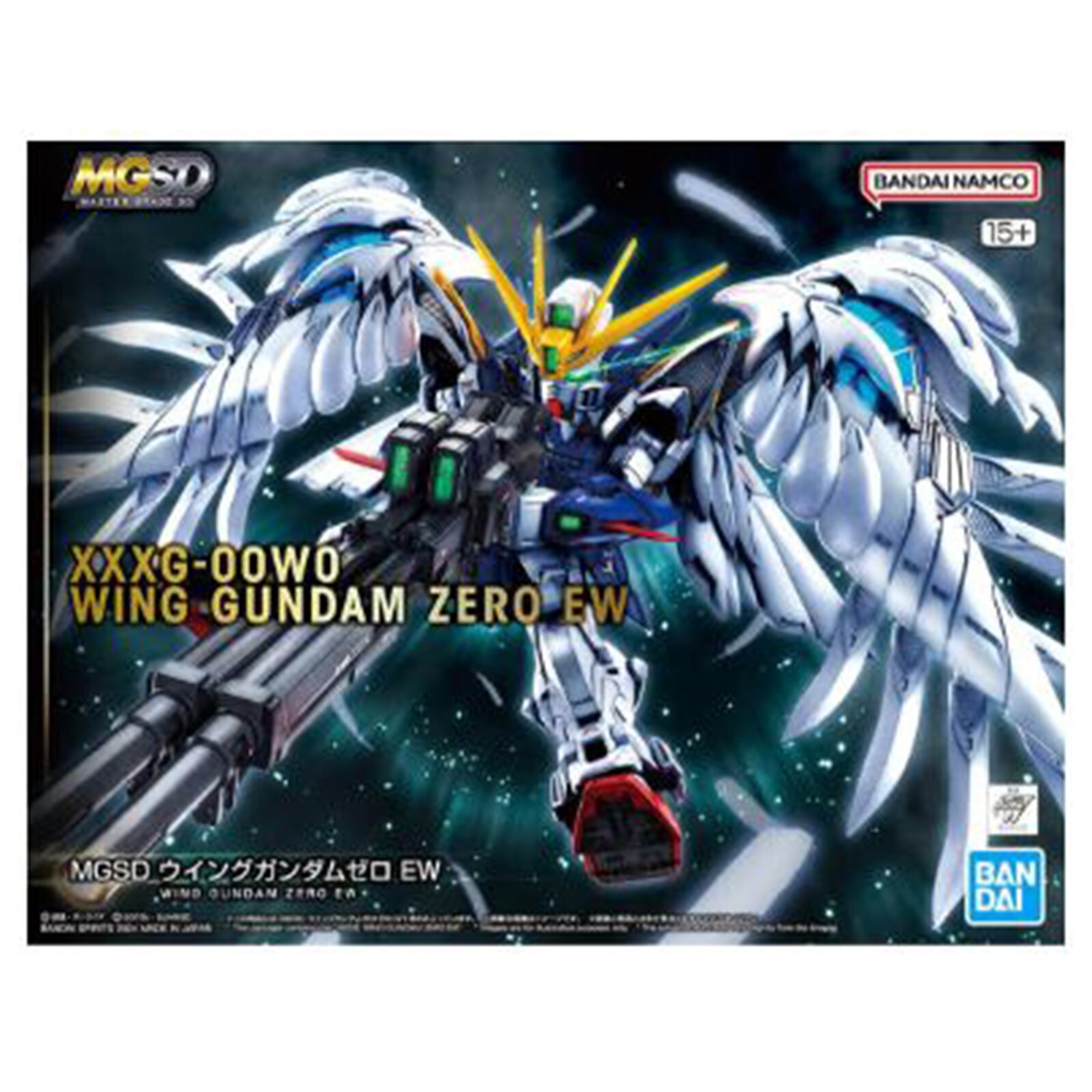 Мобильный костюм Bandai Gundam Endless Waltz MGSD Wing Gundam Zero EW Model Kit НОВЫЙ