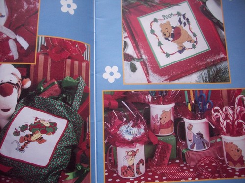 Merry Christmas to You Winnie the Pooh Tigger Piglet Eeyore cross stitch pattern - Picture 4 of 6
