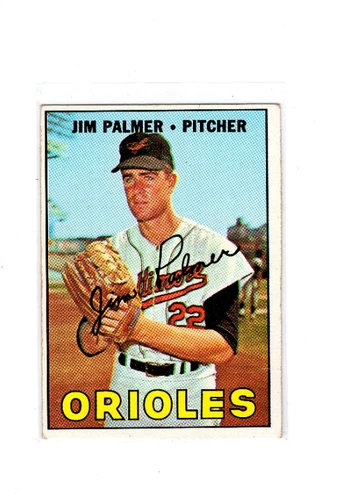 1967 Topps Jim Palmer Baltimore Orioles #475 ⭐️💥🎯VG/VG+
